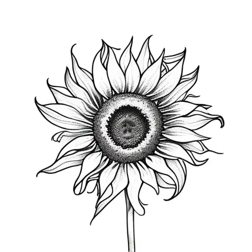 Sunflower With Police And Mom