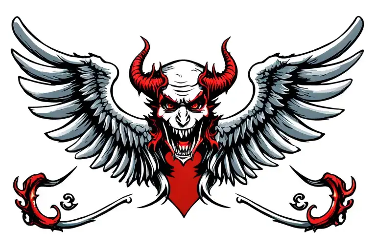 Gangster Demon Wings