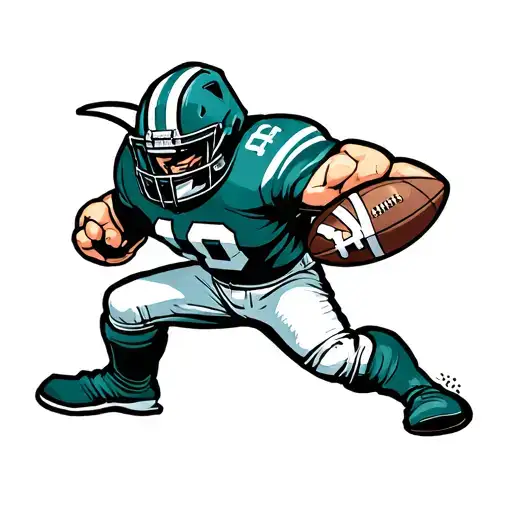 Shredder Playing Football