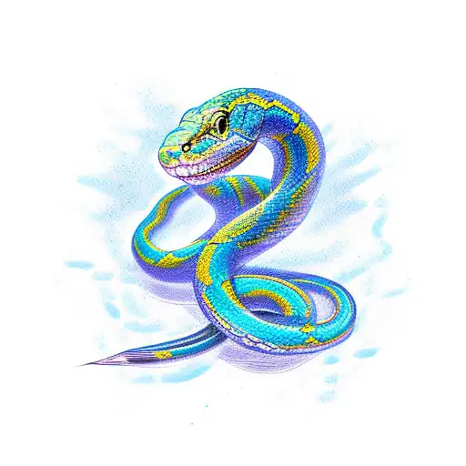 Snake Blue