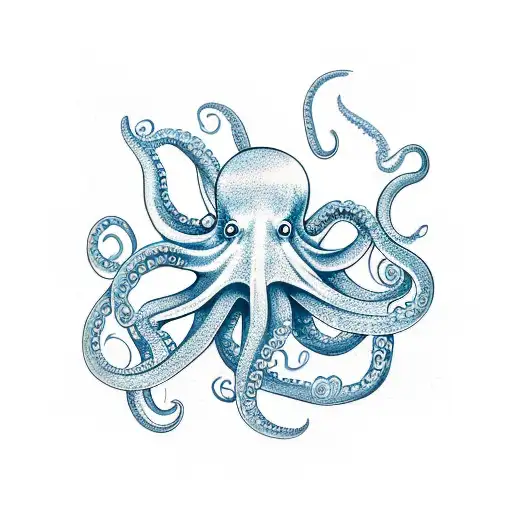 Octopus Fade To The Space