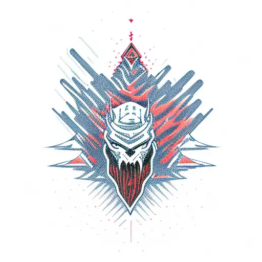 Surtr Rising Up From A Mountain With Lava