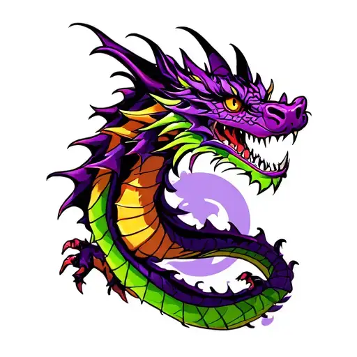 Matching Purple Dragon