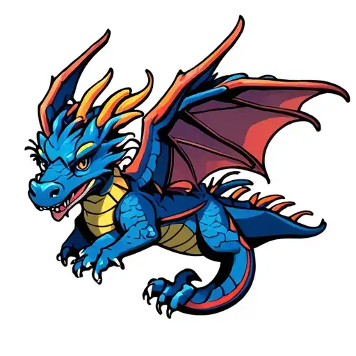 Meleys Dragon Flying