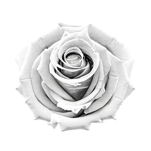 Roman Numerals In Roses