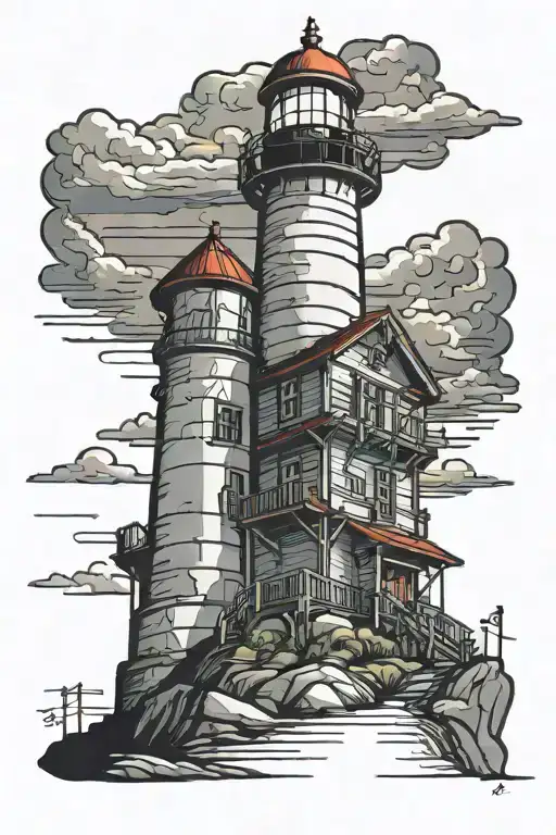 Lighthouse Overlooking