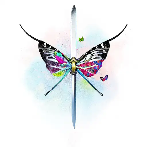 Sword And Butterfly