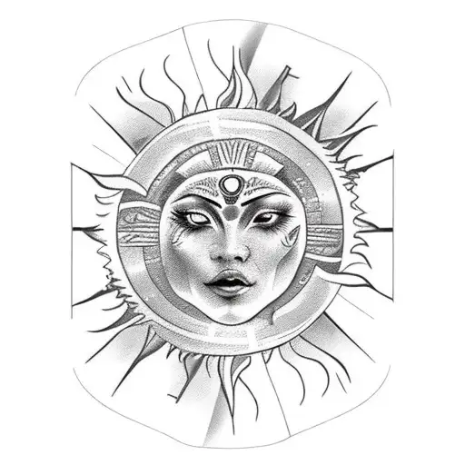 Tarot Inspired Including Sun And Empress