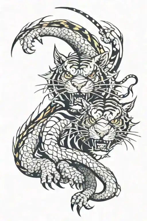 Dragon And Tiger