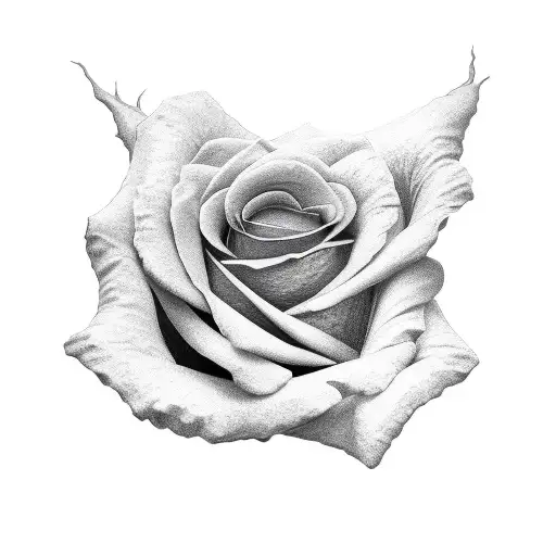 Rose In The Mouth Of A Dragoon