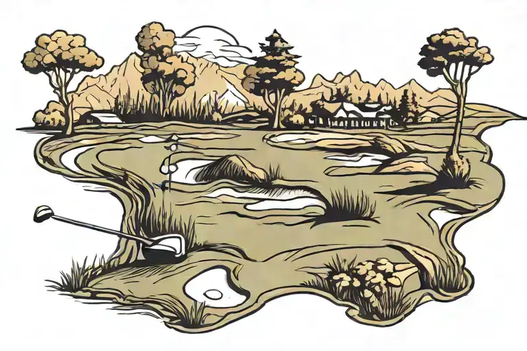 Golf Course Landscape