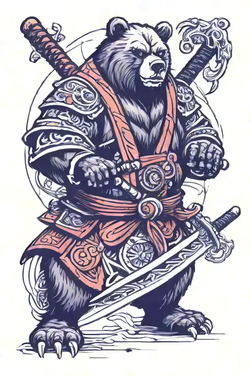 Samurai Bear