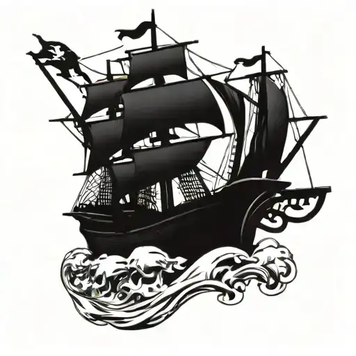 Old School Pirate Ship