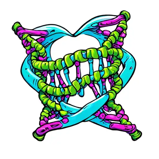 Charcot Marie Tooth Disease Cartoon Dna Helix
