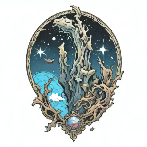 Pillars Of Creation Tattoo