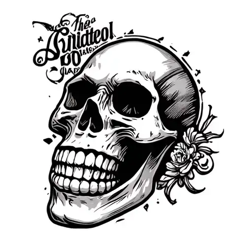 Skull Smile To The Left