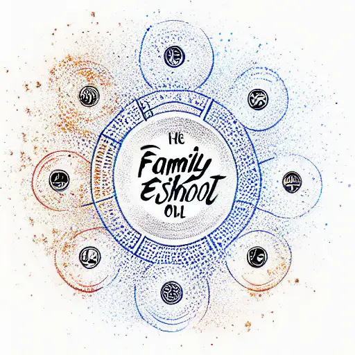 Family Enso Circle Of Life