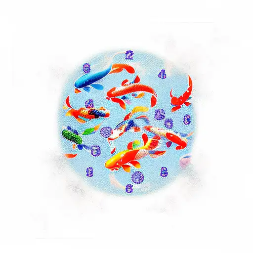 Koi Fish Clocks