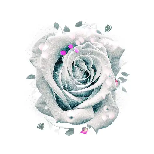 The Female Sign With Roses