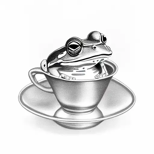 A Frog In A Cup