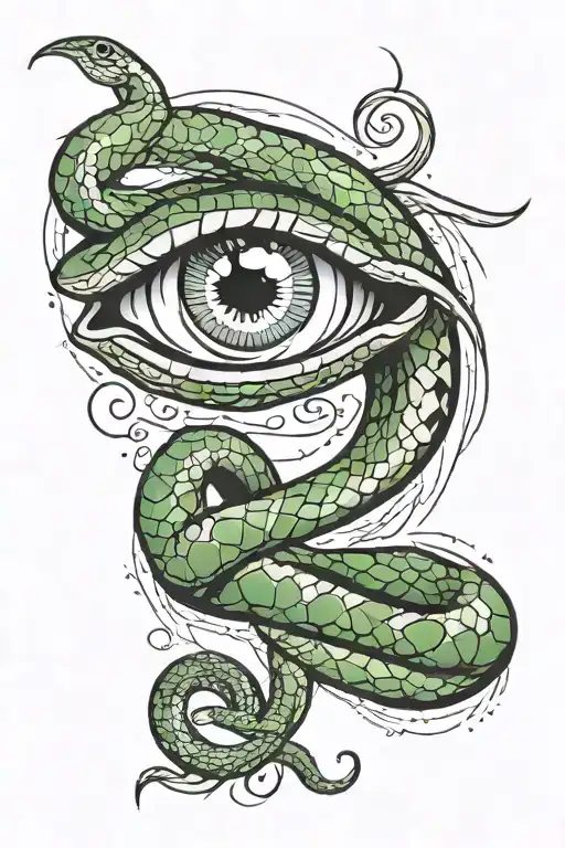 Eye An Snake