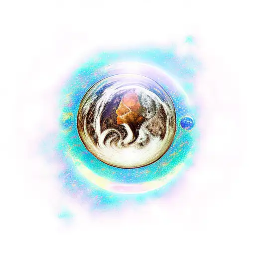 The Sun And The Moon On Earth