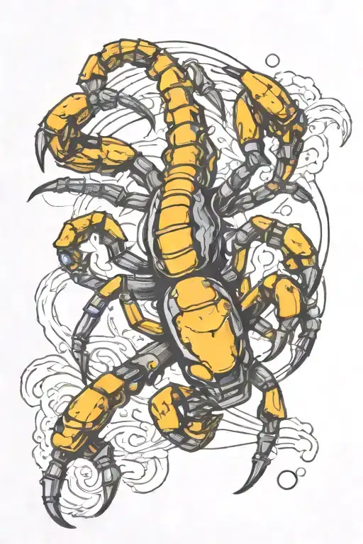 Scorpion Drone Crashing