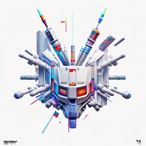 Grey Cardinal Cyberpunk