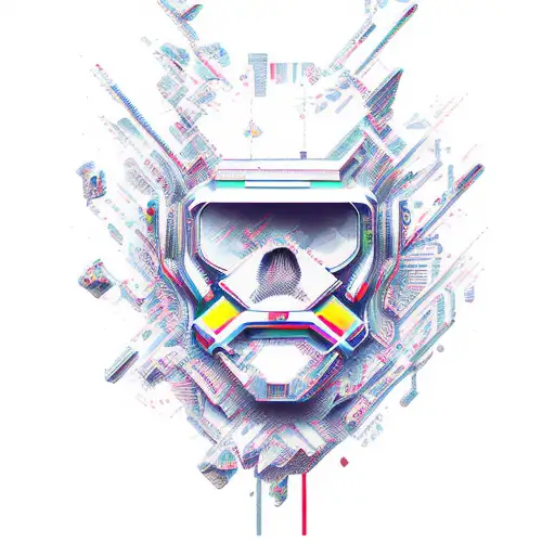 Grey Cardinal Libra Glitch