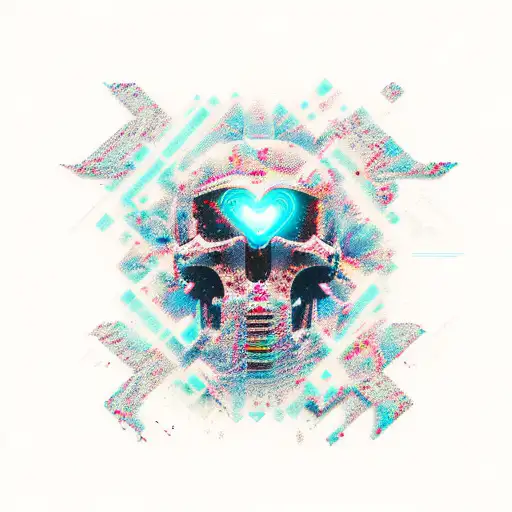 Brutal Love Glitch Style