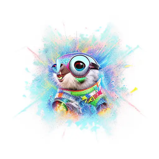 Fun Nature With A Pop Of Colour