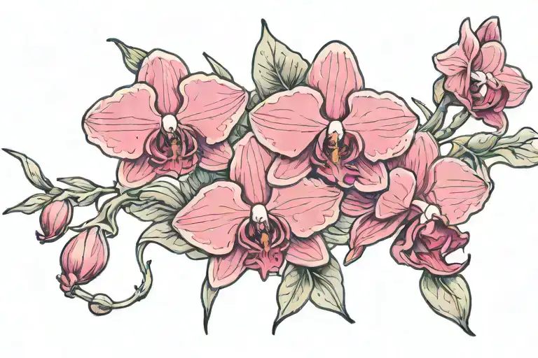 Henrietta Japhet Orchid Flowers And Vines To Flatter Collarbones