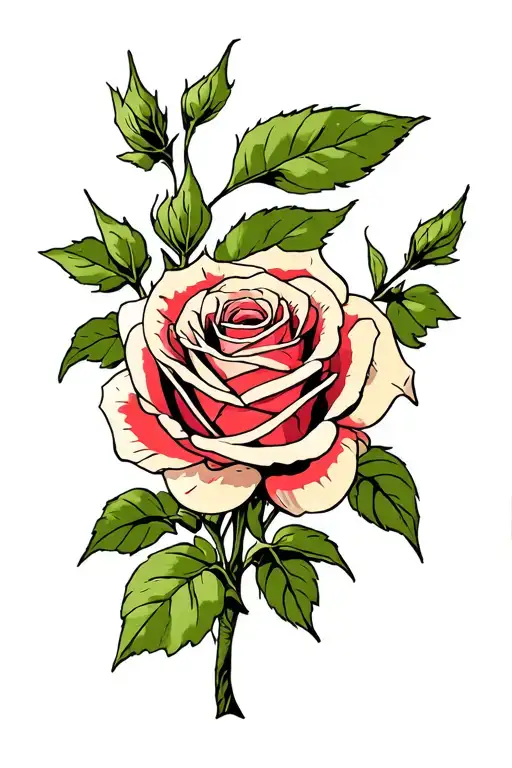 England And America Willow Tree Roses