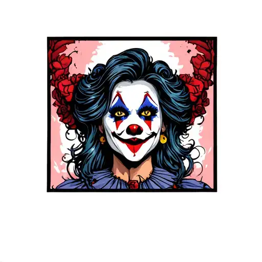 Evil Clown Woman