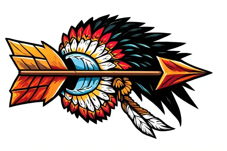 Indian Arrow Without Animals