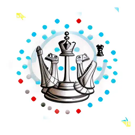 Chess With Ukrainian Emblems