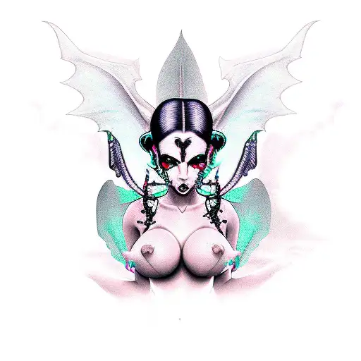 Sexy Succubus With Gothic Aesthetic