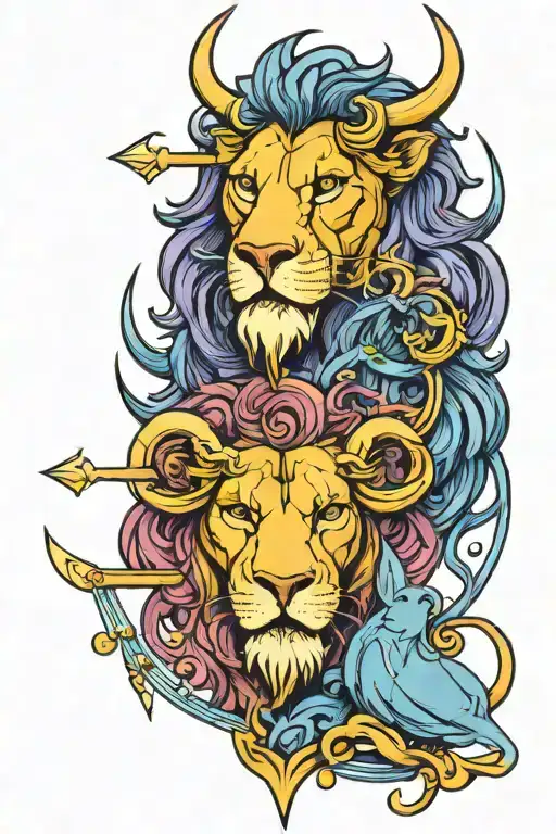 Libra Lion And Taurus