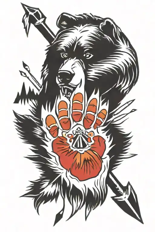 Bear Paw Arrow
