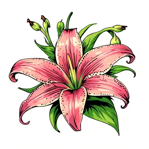 Stargazer Lily Flower
