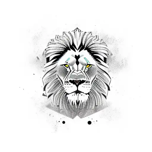 Lion With Spartan Armor