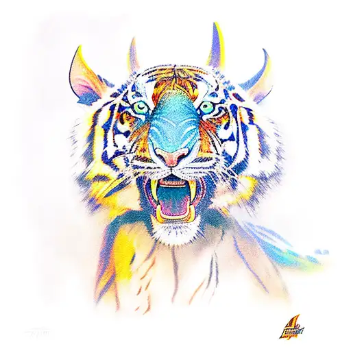 Neytiri From Avatar With The Tiger From Life Of Pi