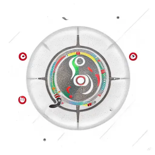 A Coffee Bean With Telecommunication Symbols Incorporated