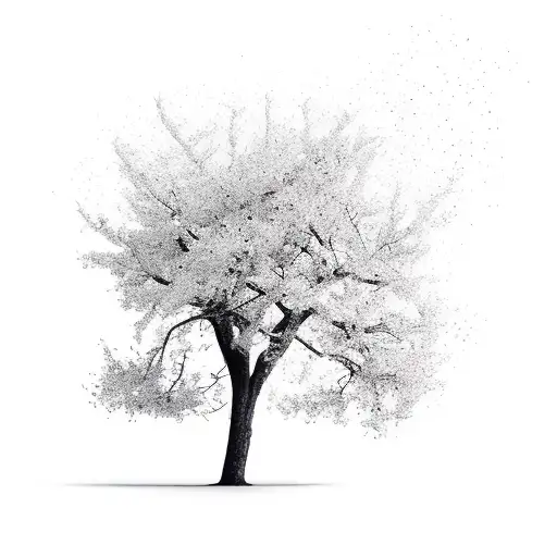 Tree Coming From A Book