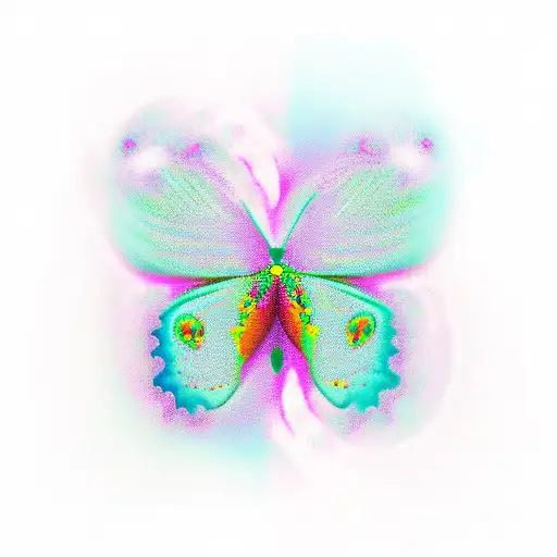 Butterfly Fire Flower