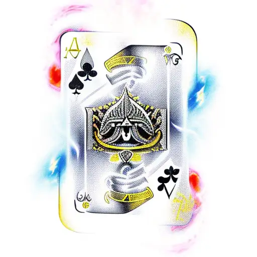 Ace Of Spades On Fire