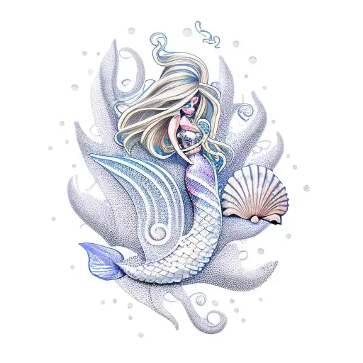 Seashell Mermaid