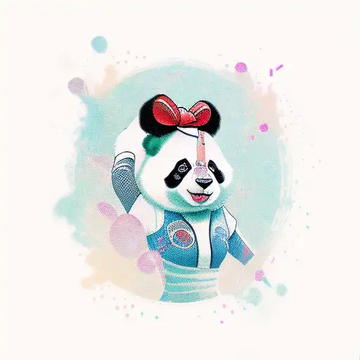 Panda Punch Girl