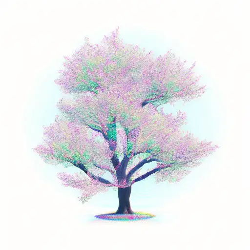 Tree With Yoga Meditation