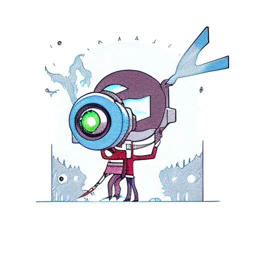 Marceline With Portal Gun Go Thowth The Portal